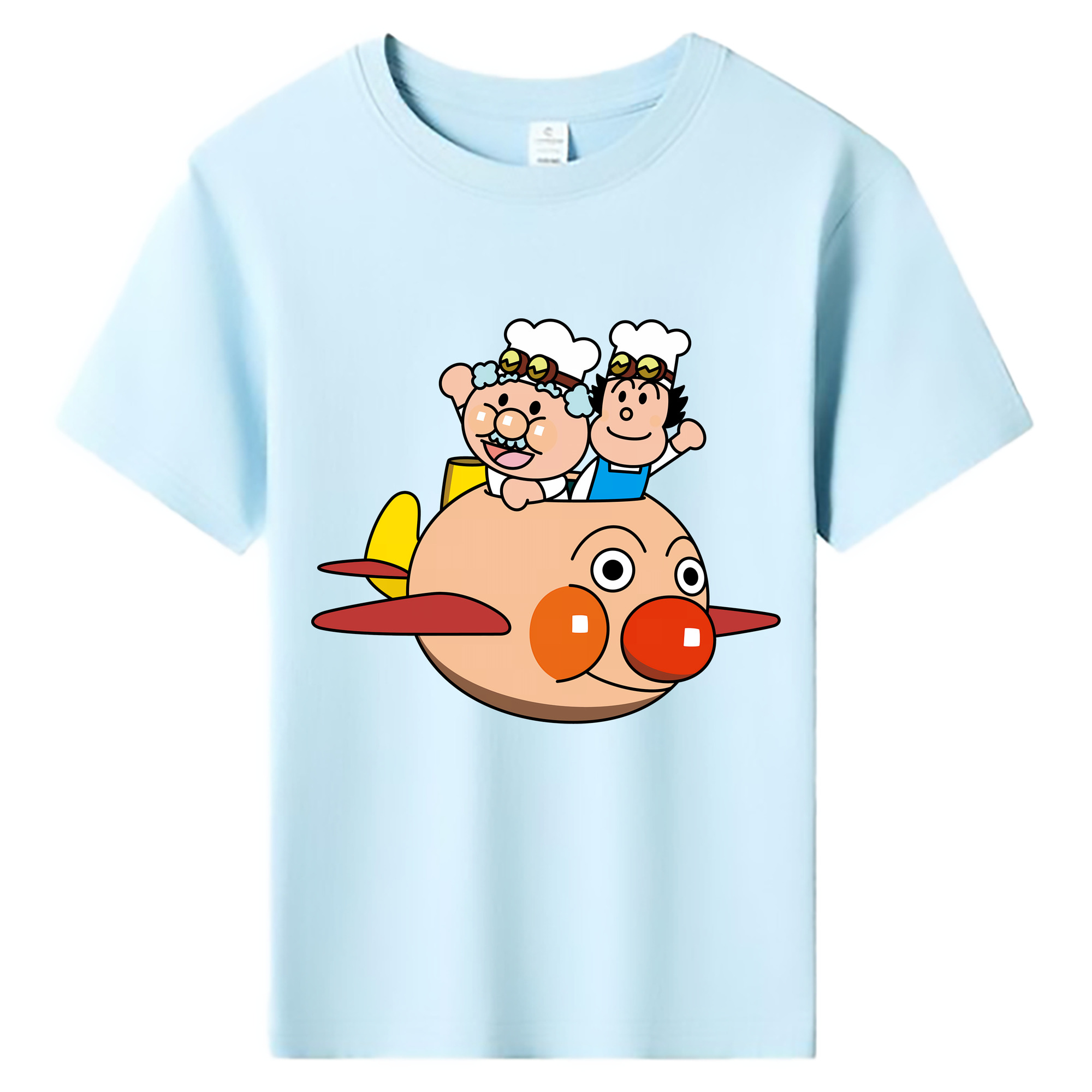 （画像用） アンパンマン Anpanman 綿100％キッズTシャツ（フロントプリント）
